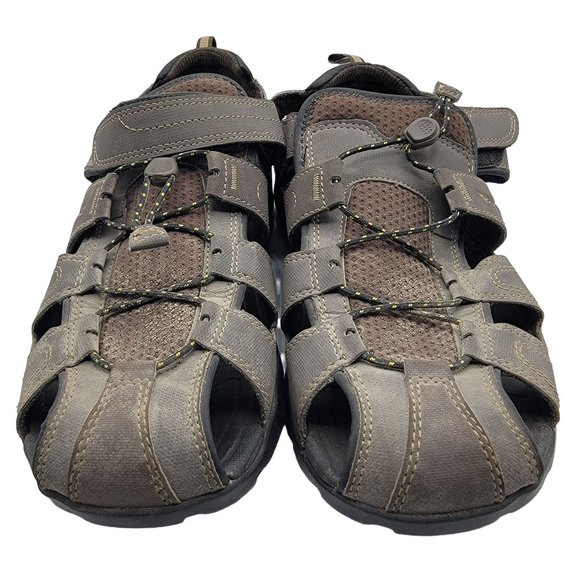Teva Forebay Mens 12 Brown Fisherman Sport Hiking Sandals ShocPad 1001116 main image 12